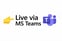 MS Teams arrow